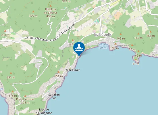 Map of Ses Boques