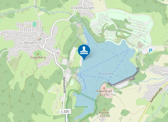 Map of BOSTALSEE NOHFELDEN STRANDBAD WEST