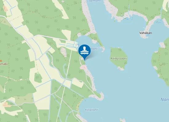 Map of Niskuksen uimaranta