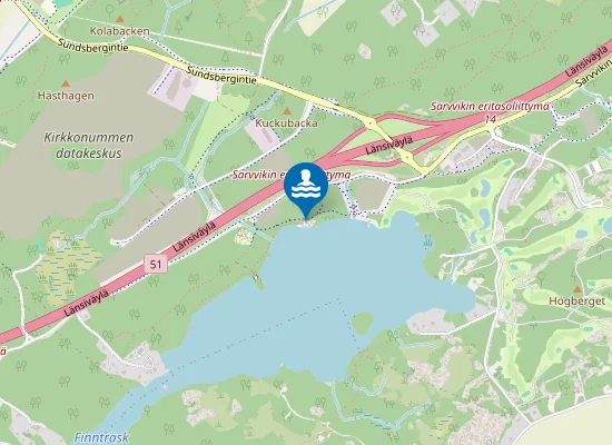 Map of Kurkiranta