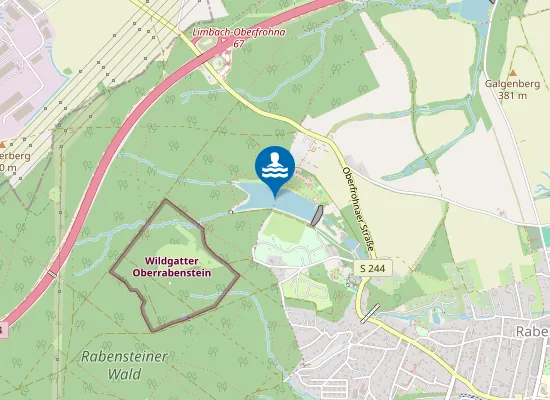 Map of STAUSEE OBERRABENSTEIN