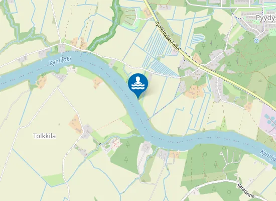 Map of Kaupungin rantapaikka