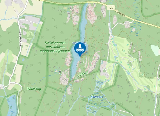 Map of Kaitalammensuo