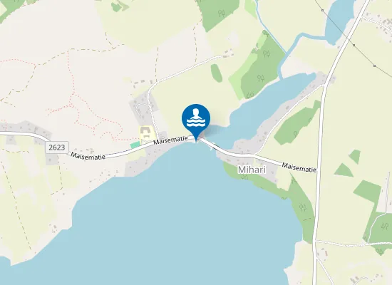 Map of Mihari Beach