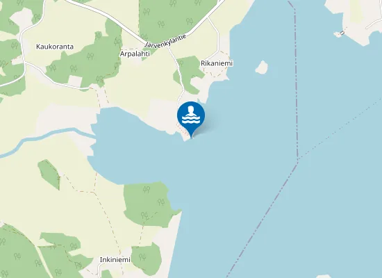 Map of Marjaniemi