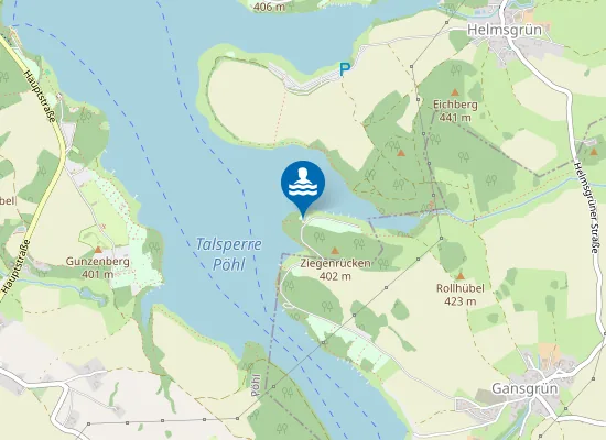 Map of TALSPERRE POEHL