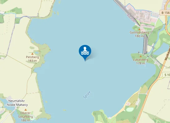 Map of TALSPERRE BAUTZEN