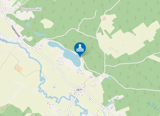 Map of Kiikkaran uimaranta