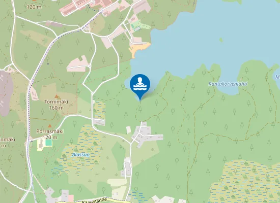 Map of Vekaranjärven uimapaikka