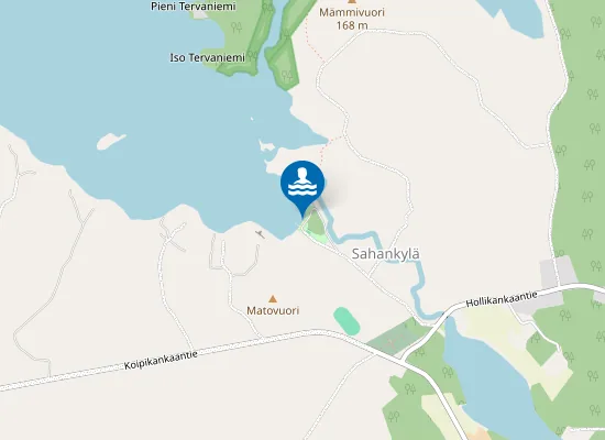 Map of Sahanrannan Uimaranta
