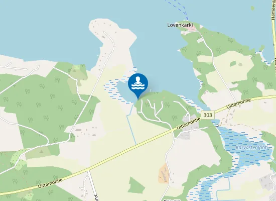 Map of Hiittiönranta