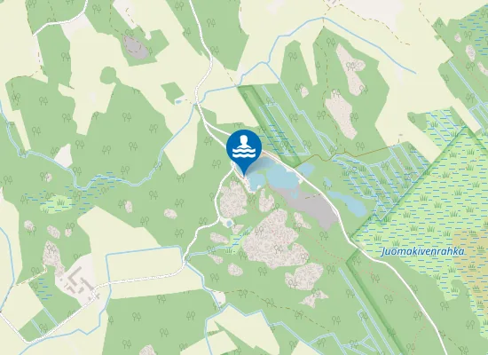 Map of Palaisten uimaranta
