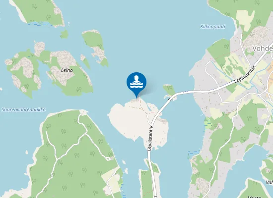 Map of Karhuluodon Uimaranta