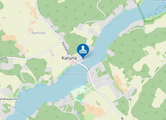 Map of Rantolan uimaranta