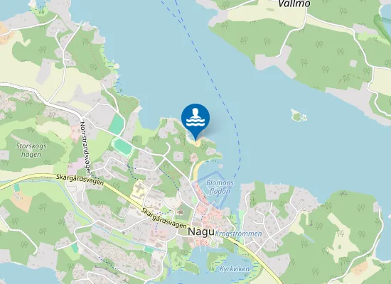 Map of Framnäsin Uimaranta