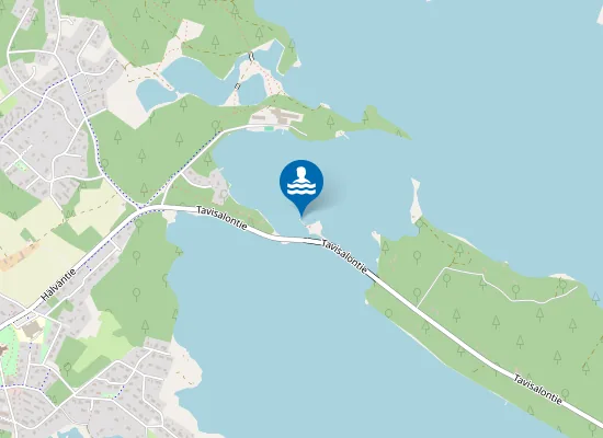 Map of Kotaluodon uimaranta