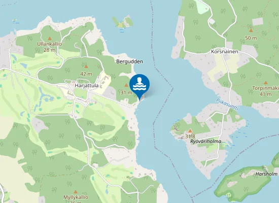 Map of Rantakahvila Juho Kusti