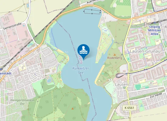 Map of KULKWITZER SEE