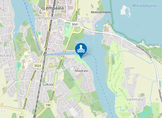 Map of Maakalan uimaranta