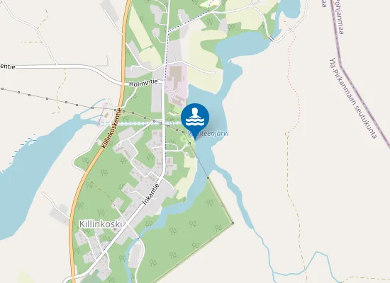 Map of Killinkosken Uimaranta