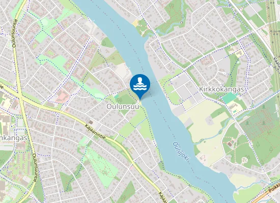Map of Emännäntien uimaranta
