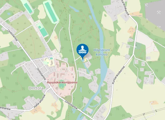 Map of Onttolan uimalampi