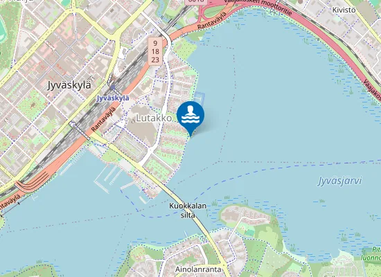 Map of Lutakon uimaranta