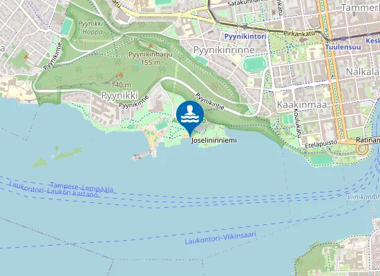 Map of Rosendahlinranta