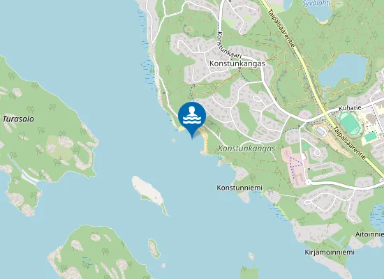 Map of Konstunhiekka