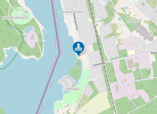 Map of Näätsaaren uimaranta