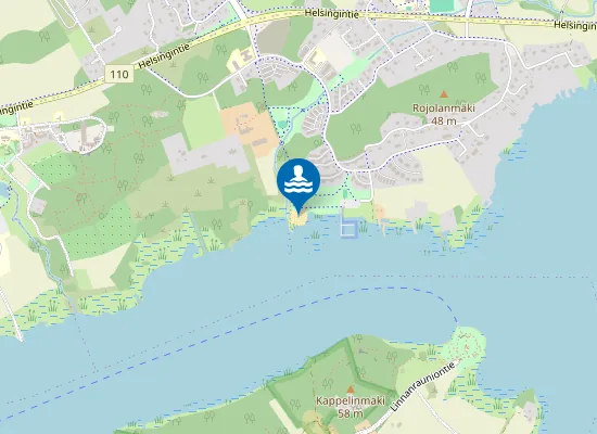 Map of Raadelman ranta