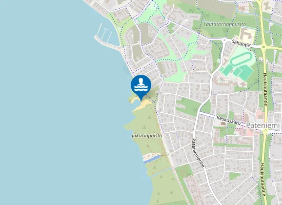 Map of Pateniemen Uimapaikka