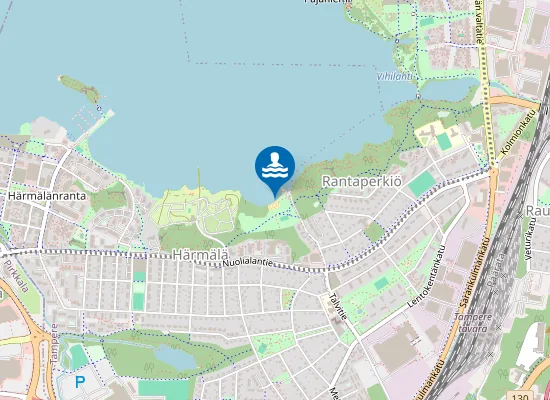 Map of Rantaperkiön uimaranta