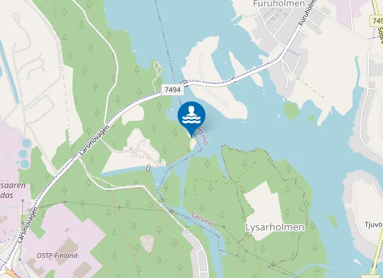 Map of Svanen Camping