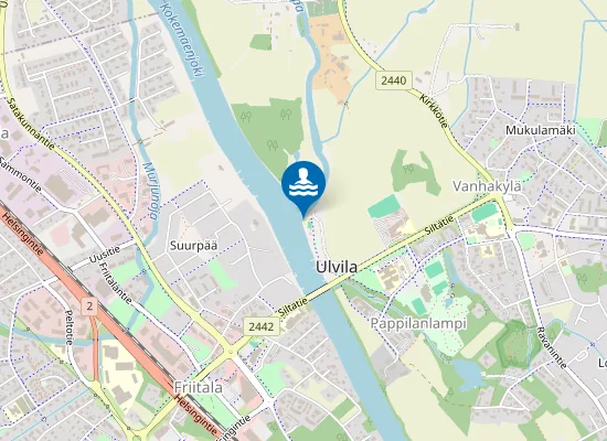 Map of Naparannan uimaranta