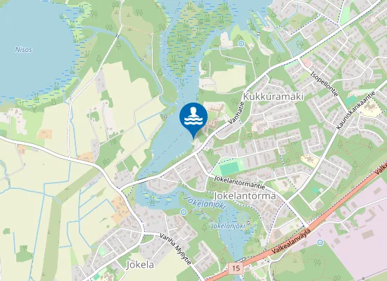 Map of Jokelan uimaranta