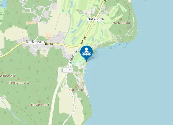 Map of Radansuu Uimaranta