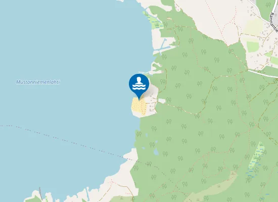 Map of Inkonnokan uimaranta