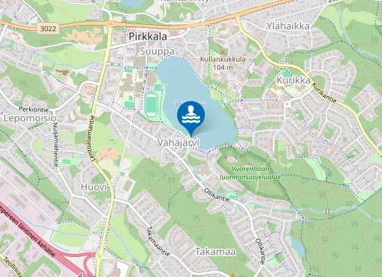 Map of Vanha pääuimaranta