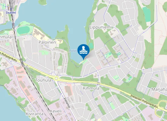 Map of Pöllösenlahti