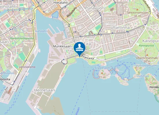 Map of Eiran ranta