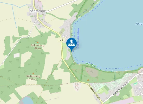 Map of Arendsee Bst Schrampe