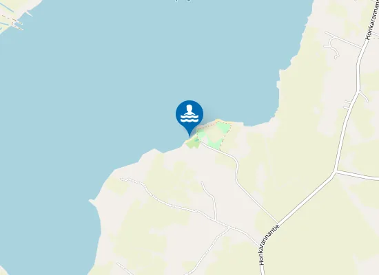 Map of Kurjenrannan uimaranta