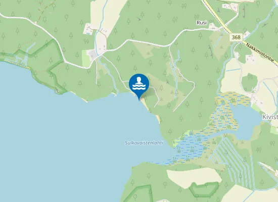 Map of Ojalanhiekka