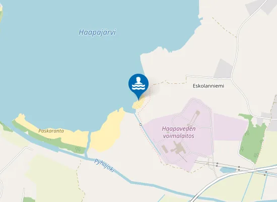 Map of Eskolanniemen uimaranta
