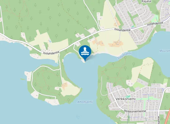 Map of Keinolan uimaranta