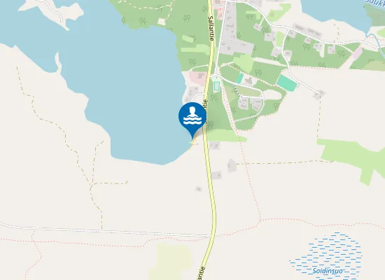 Map of Käylän uimaranta