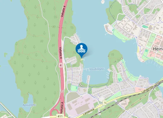Map of Tähtiniemen uimaranta