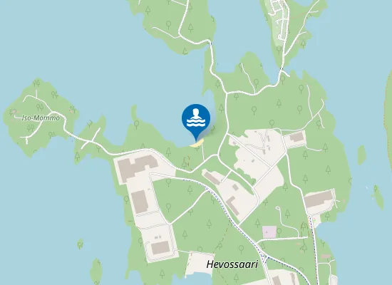 Map of Hevossaaren Uimaranta