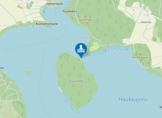 Map of Uitonhiekka
